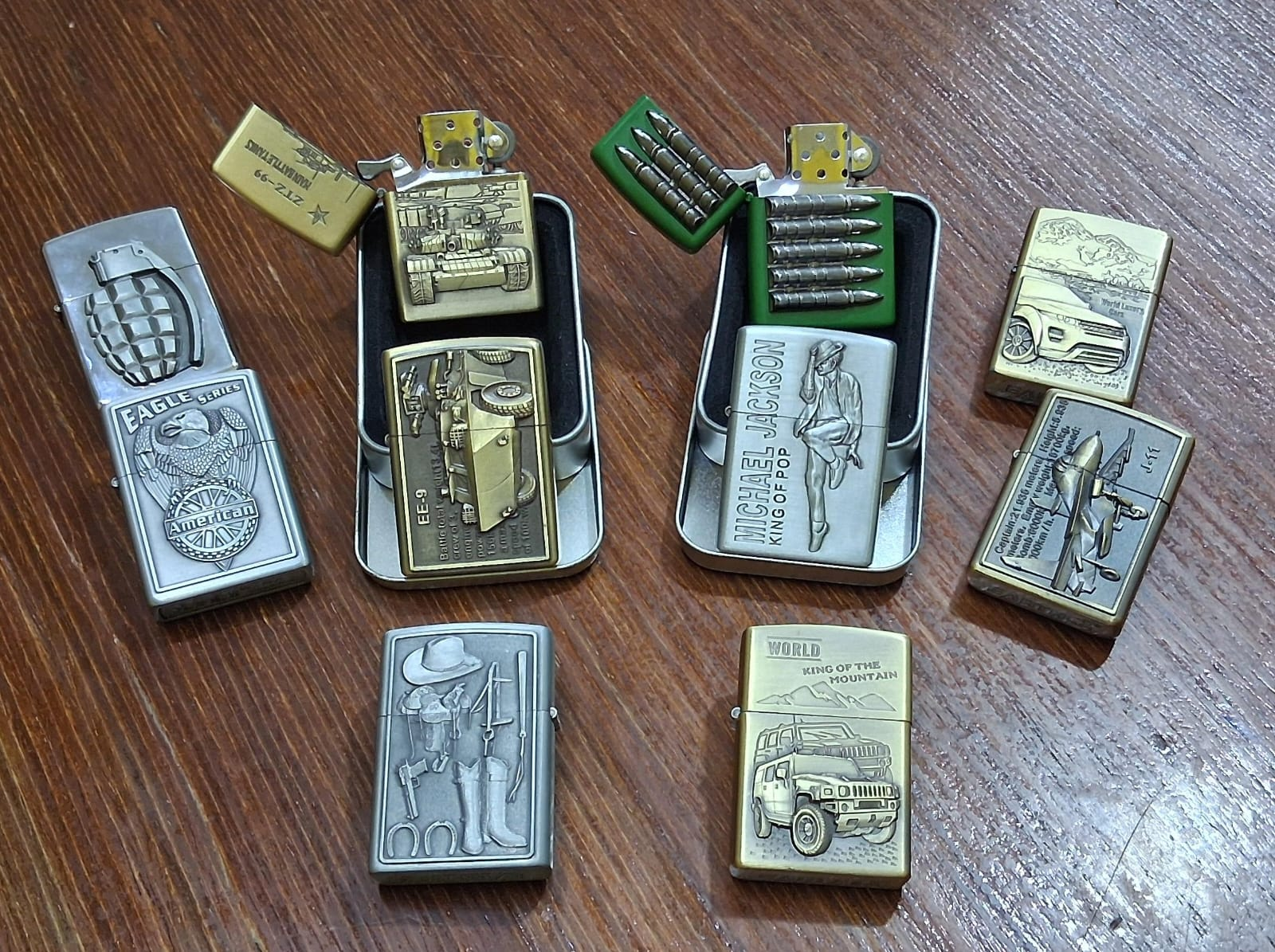 ENCENDEDORES TIPO ZIPPO